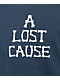 A Lost Cause Vibes Dark Blue T-Shirt - Thumbnail image 3 of 3