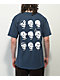 A Lost Cause Vibes Dark Blue T-Shirt - Thumbnail image 1 of 3