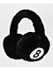 A.LAB 8 Ball Black Earmuffs - Thumbnail image 1 of 3