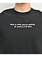 A.LAB 9 To 5 BTW Black T-Shirt - Thumbnail image 2 of 2