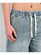A.LAB Analog Cables Mega Rave Light Blue Wash Cargo Jeans - Thumbnail image 4 of 5
