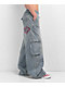 A.LAB Analog Cables Mega Rave Light Blue Wash Cargo Jeans - Thumbnail image 5 of 5