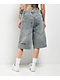 A.LAB Analog Star Cable Denim Shorts - Thumbnail image 1 of 7