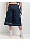 A.LAB Analog Star Turntable Denim Shorts - Thumbnail image 4 of 7