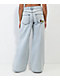 A.LAB Ashlee Extra Baggy Blue Wash Denim Jeans - Thumbnail image 2 of 6