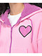 A.LAB Aurora Pink Sherpa Crop Hoodie - Thumbnail image 3 of 4