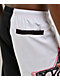 A.LAB Bass Star Piped White & Black Board Shorts - Thumbnail image 4 of 6