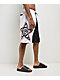 A.LAB Bass Star Piped White & Black Board Shorts - Thumbnail image 6 of 6