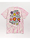 A.LAB Better Days Pink & White Tie Dye T-Shirt - Thumbnail image 1 of 4