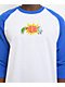 A.LAB Boxing Jerry White & Blue Three Quarter Sleeve T-Shirt - Thumbnail image 4 of 4