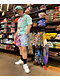 A.LAB Bum Split Pink & Blue Board Shorts - Thumbnail image 7 of 7