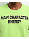 A.LAB Cheeky Saying Green T-Shirt - Thumbnail image 2 of 2