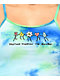 A.LAB Cherry Together Blue & Green Tie Dye Tank Top - Thumbnail image 3 of 4