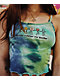 A.LAB Cherry Together Blue & Green Tie Dye Tank Top - Thumbnail image 4 of 4