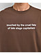 A.LAB Cruel Fate Brown T-Shirt - Thumbnail image 2 of 2