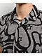 A.LAB Cruise Grey Terry Short Sleeve Button Up Shirt - Thumbnail image 3 of 4