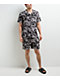 A.LAB Cruise Grey Terry Short Sleeve Button Up Shirt - Thumbnail image 4 of 4