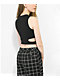 A.LAB Darbie Chibi World Black Cut Out Crop Tank Top - Thumbnail image 4 of 4