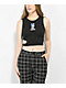 A.LAB Darbie Chibi World Black Cut Out Crop Tank Top - Thumbnail image 1 of 4