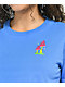 A.LAB Dita The Wizard Blue Crop Long Sleeve T-Shirt - Thumbnail image 3 of 3
