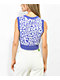 A.LAB Dorcy Flower Purple Crop Sweater Vest - Thumbnail image 5 of 6