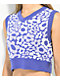 A.LAB Dorcy Flower Purple Crop Sweater Vest - Thumbnail image 6 of 6