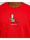 A.LAB Duck Grind Don’t Stop Red T-Shirt - Thumbnail image 2 of 2