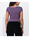 A.LAB Elish Fairytale Purple Crop T-Shirt - Thumbnail image 2 of 2