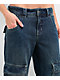 A.LAB Ether Blue Cargo Loose Jeans - Thumbnail image 6 of 9