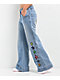 A.LAB Ether Stars Blue Ultra Loose Jeans - Thumbnail image 3 of 8