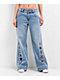 A.LAB Ether Stars Blue Ultra Loose Jeans - Thumbnail image 1 of 8