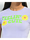A.LAB Feelin Cute Lavender Crop T-Shirt - Thumbnail image 2 of 3