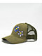 A.LAB Florens Green Corduroy Trucker Hat - Thumbnail image 1 of 5
