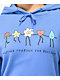 A.LAB Freela Eat Dirt Periwinkle Hoodie - Thumbnail image 3 of 4