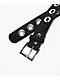 A.LAB Fur Grommet Black Belt - Thumbnail image 2 of 2