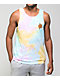 A.LAB Happy Days Rainbow Tie Dye Tank Top - Thumbnail image 2 of 3