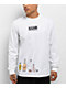 A.LAB Heist Long Sleeve White T-Shirt - Thumbnail image 1 of 2