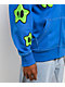 A.LAB Hidden Human Blue Zip Hoodie - Thumbnail image 4 of 5