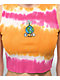 A.LAB Honey World Pink & Orange Tie Dye Crop Tank Top - Thumbnail image 3 of 5