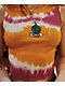 A.LAB Honey World Pink & Orange Tie Dye Crop Tank Top - Thumbnail image 5 of 5
