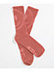 A.LAB Huzzle Red Fuzzy Crew Socks - Thumbnail image 1 of 3