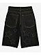 A.LAB Jabber Star Black Denim Shorts - Thumbnail image 5 of 5