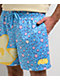 A.LAB Jam Stars Blue Mesh Shorts - Thumbnail image 3 of 3
