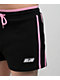 A.LAB Jana Hibiscus Black Sweat Shorts - Thumbnail image 5 of 6