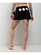 A.LAB Jana Hibiscus Black Sweat Shorts - Thumbnail image 2 of 4