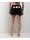 A.LAB Jana Hibiscus Black Sweat Shorts - Thumbnail image 1 of 4