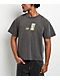 A.LAB Jerry Mirror Grey Wash T-Shirt - Thumbnail image 1 of 6
