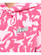A.LAB Kadley Pink Tulle & Carmine Rose Sherpa Hoodie - Thumbnail image 3 of 3