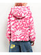 A.LAB Kadley Pink Tulle & Carmine Rose Sherpa Hoodie - Thumbnail image 2 of 3