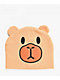 A.LAB Karl Capybara Beige Skully Beanie - Thumbnail image 1 of 2